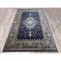 Иранский ковер Arti 8112 Синий-золотой